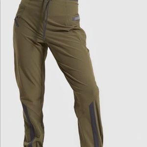 Gym Shark olive green cargo joggers